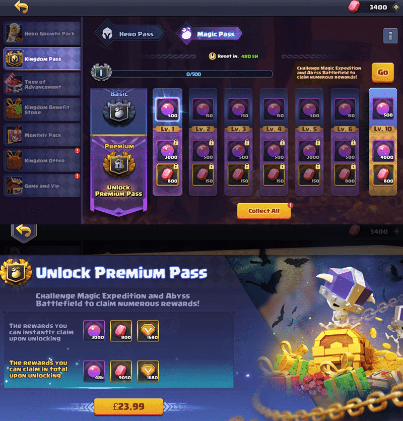 Valor Legends: Eternity Spending Guide