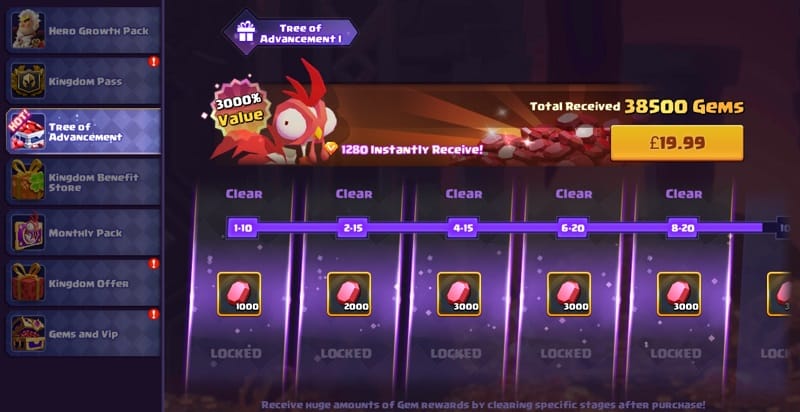 Valor Legends: Eternity Spending Guide