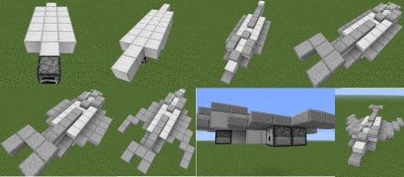 miencraft fighter jet instructions