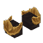 Ornate Bronze Gauntlets