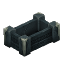 Dark Temple Bed