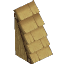White Sandstone Cobble Roof - Steep