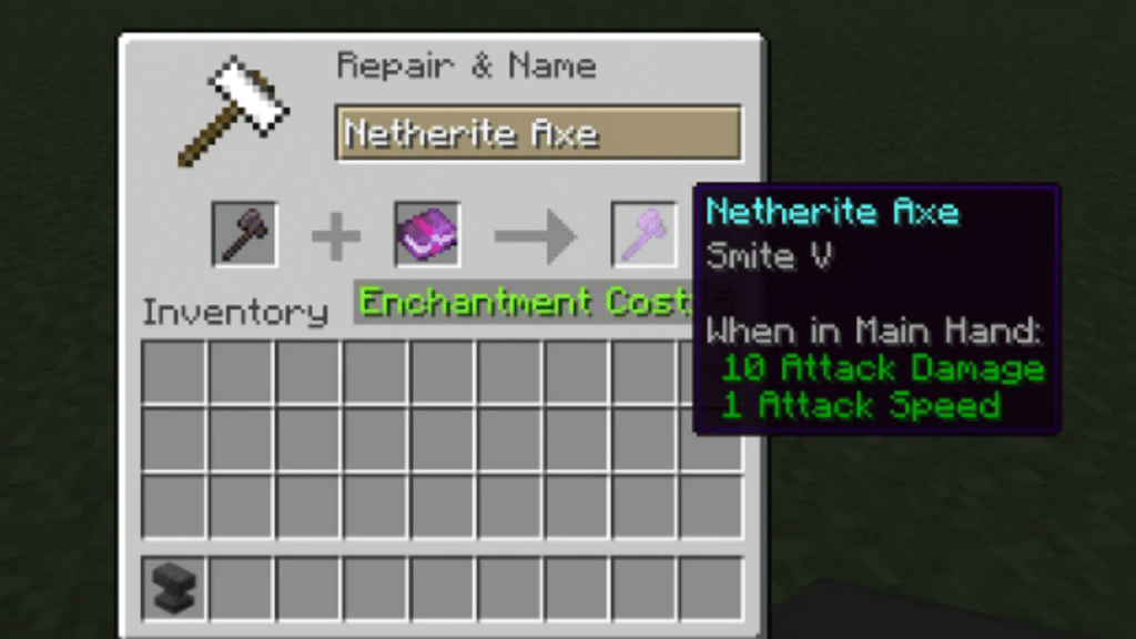 Best Axe Enchantments In Minecraft