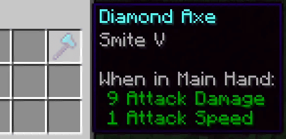 Best Axe Enchantments Minecraft