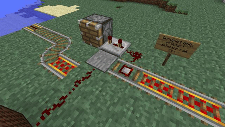 How To Curve Rails In Minecraft?
