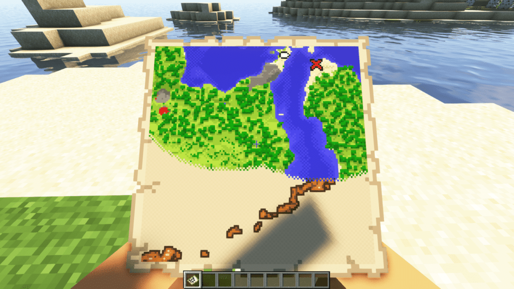How to Find Buried Treasure in Minecraft