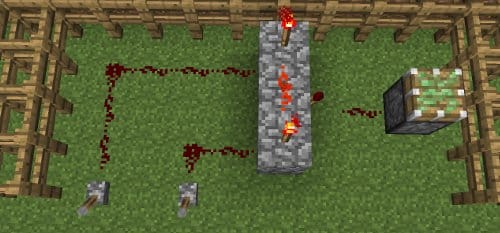 Minecraft Logic Gates: AND gates