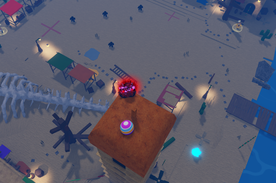 Building near spawn location