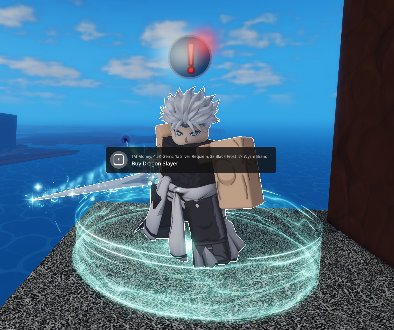 Dragon Slayer Seller NPC location