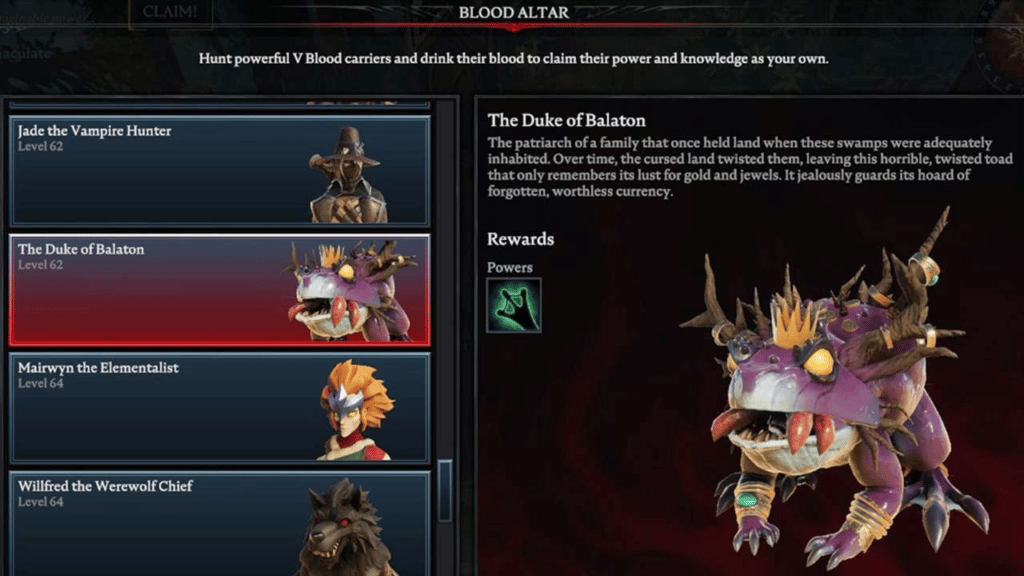 V Rising: How To Obtain Vampire Forms
