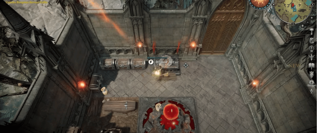 Vincent The Frostbringer Location in V Rising