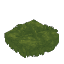 Dark Green Moss Rug