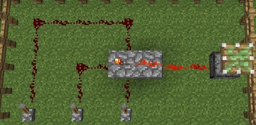 Minecraft Logic Gates: NOR gates