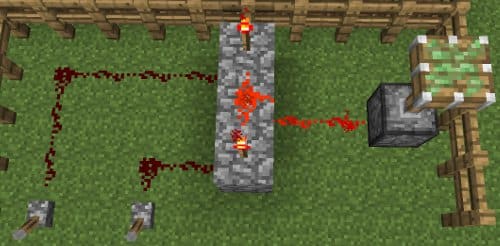 Minecraft Logic Gates: NAND gates