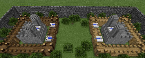 How to Build a Castle Wars Mini-Game in Minecraft