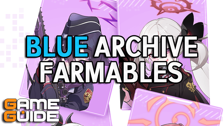 Blue Archive Farmable Characters [year] ([month])