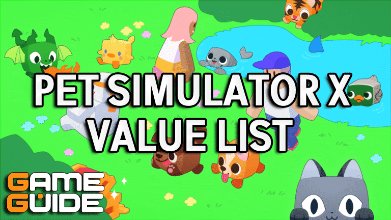 Pet Simulator X Hardcore Pet Value List