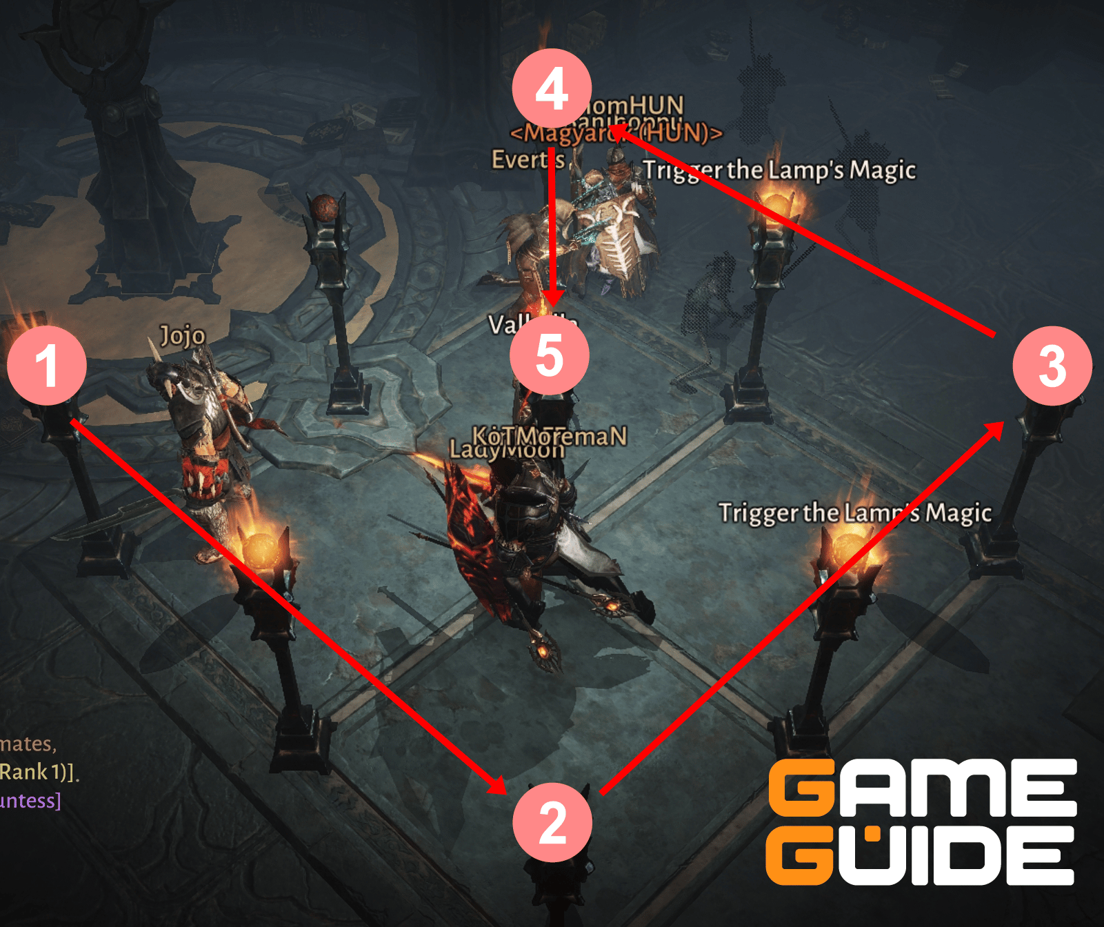 Diablo Immortal Lost Runes Puzzle Quest - How To Light all Nine Lamps at Once