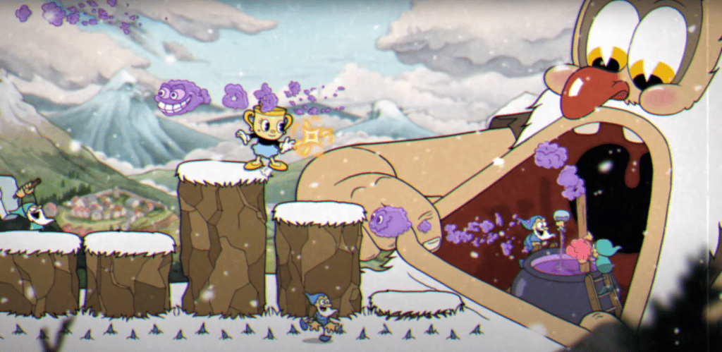 How to Beat Glumstone the Giant Boss in Cuphead