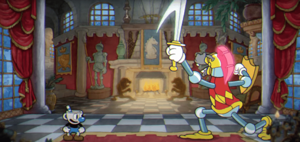 How to Beat the Chess Knight Boss Fight in Cuphead