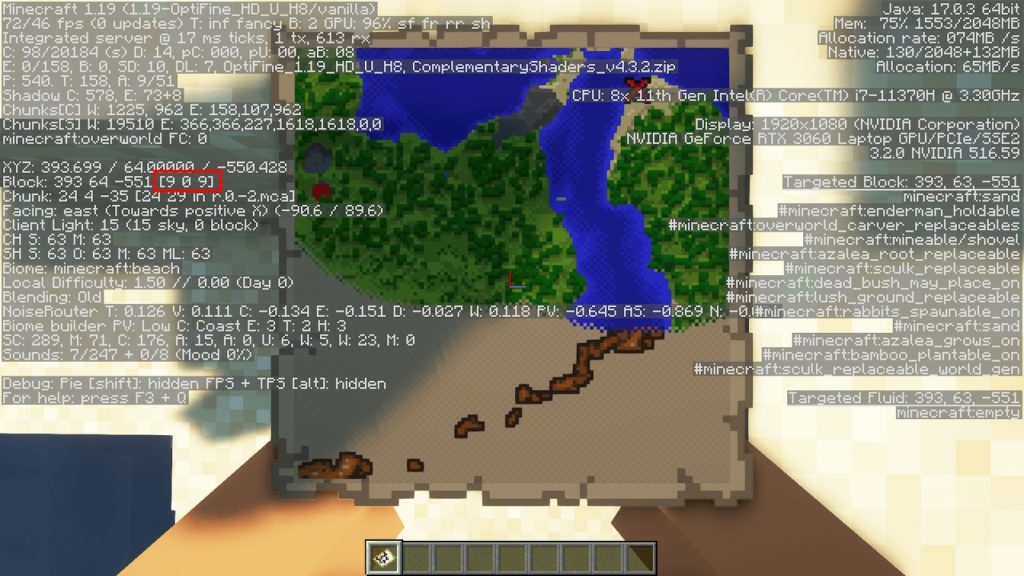 How to Find Buried Treasure in Minecraft
