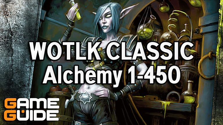 WoTLK Classic Alchemy Leveling Guide 1-450