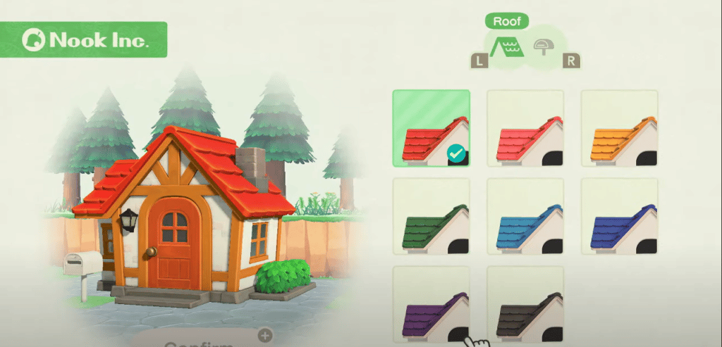 Animal Crossing: How To Change House Roof Colors
