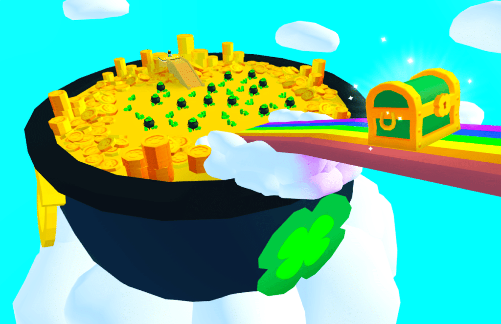 Pet Simulator X Giant Rainbow Event Huge Pot of Gold