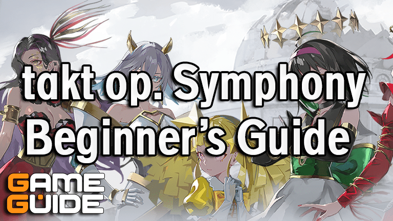 takt op Symphony Beginner's Guide