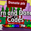 Earn and Donate Codes
