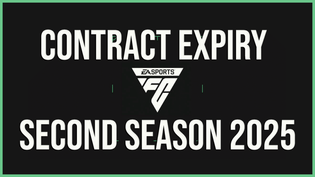 Best Contract Expiry Signings EA FC 24 Second Season (2025) – Free Agents