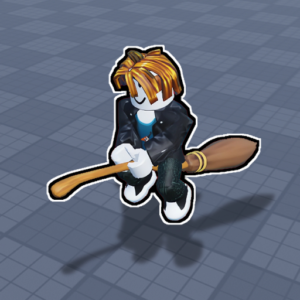 Broomstick Race Simulator