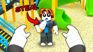 Steal Ice Cream from Kids