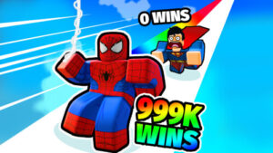 Super Hero Clicker Race