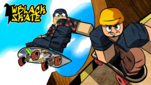 WBlack Skate Simulator