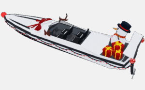 Holiday Themed Speedboat