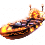 Volcanic Speedboat