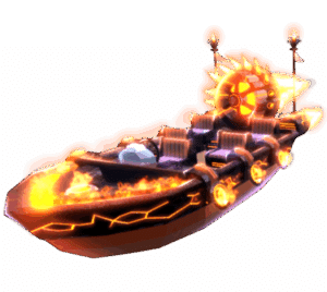 Volcanic Speedboat