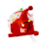 Rainbow Christmas Gorilla