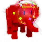 Rainbow Carnival Elephant