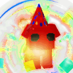 Rainbow Celebration Puppy